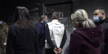 UNICEF visits Sina’a Prison, meets children after ISIS attack