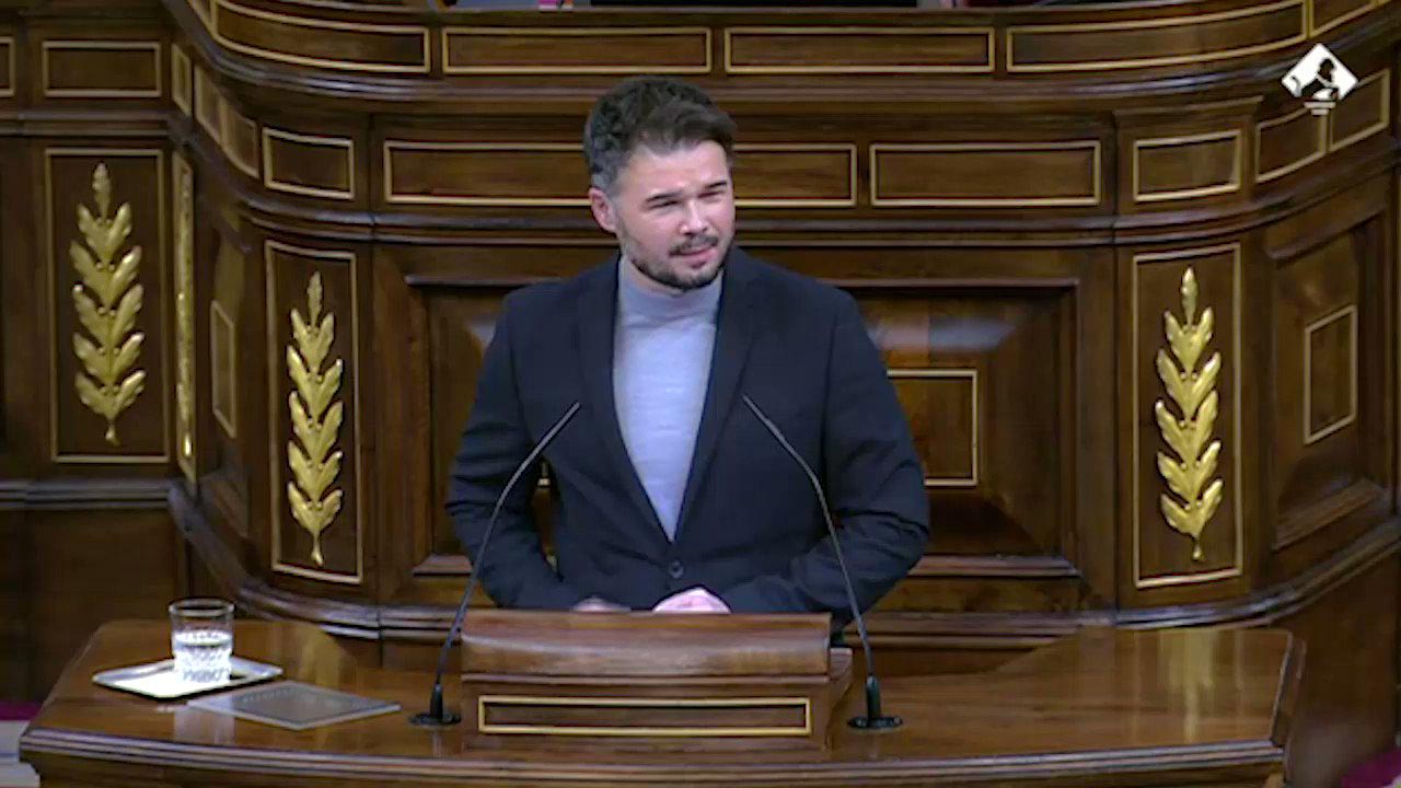 Catalan Deputy Rufián slams Spanish congress over NATO, Erdoğan