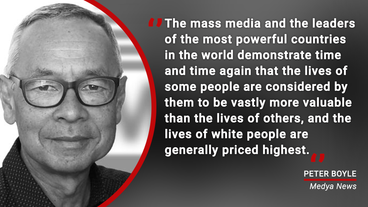 Reflections on war, hypocrisy, racism and selective solidarity
