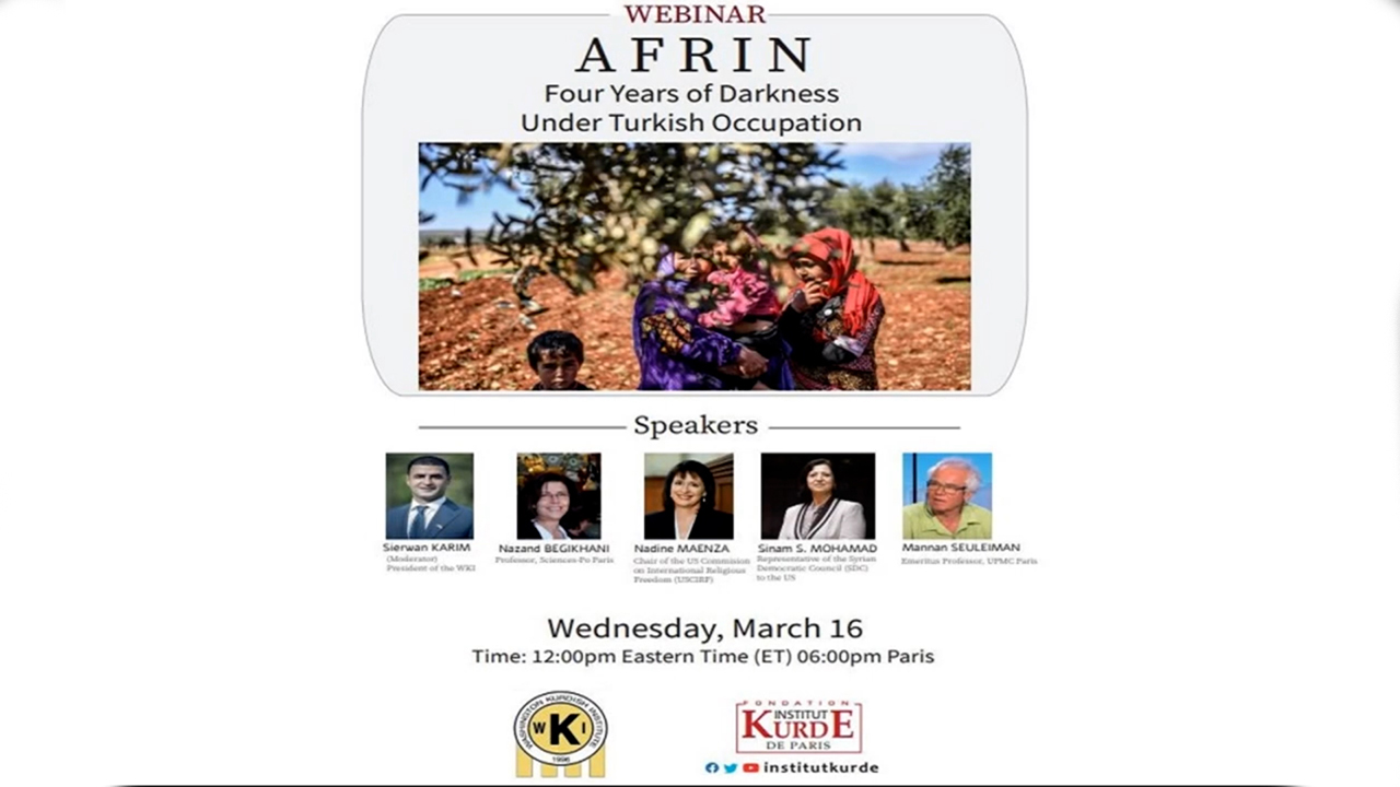Afrin: Four Years of Darkness under Turkish Occupation
