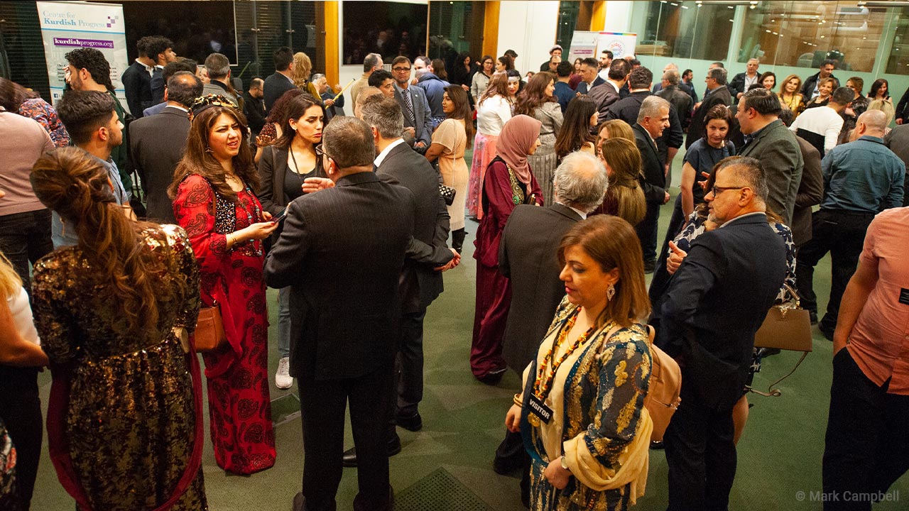 Newroz event at the UK parliament returns after Covid lockdowns.