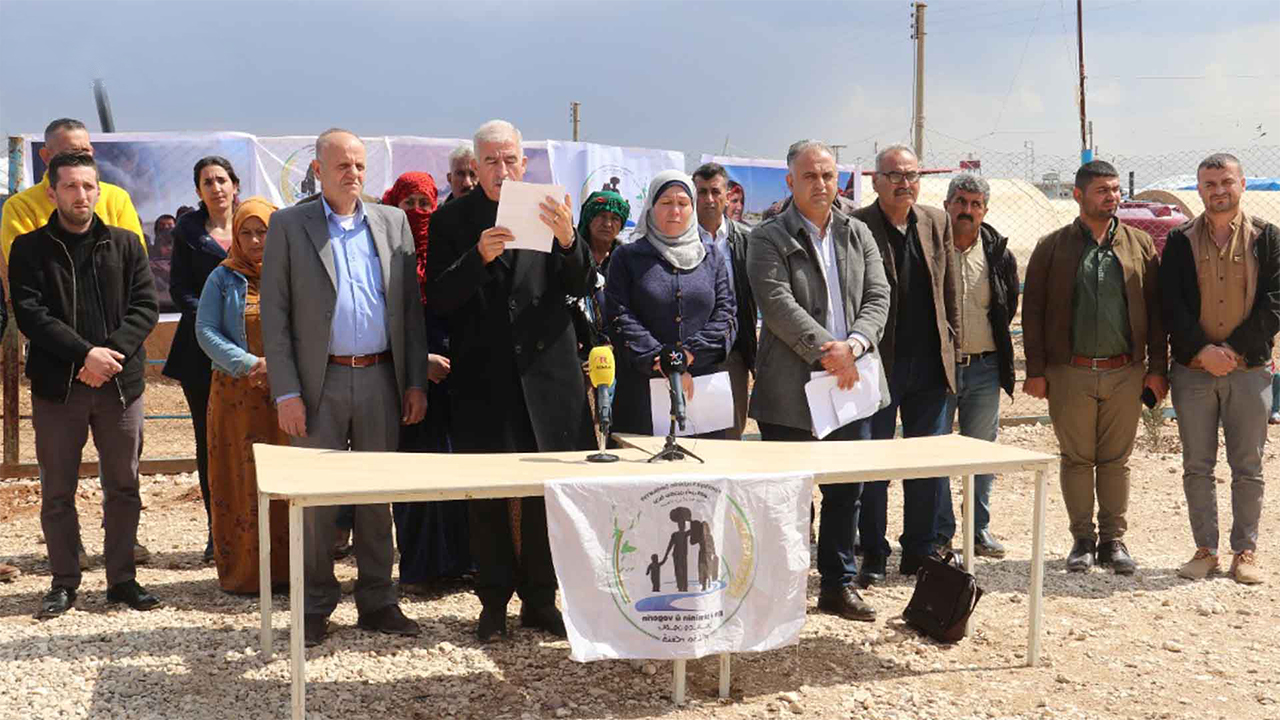 AANES: Turkey-backed factions demolish twelve houses and uproot 2000 trees