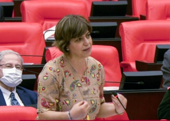 Banned dress was at the Turkish Parliament