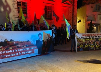 Turkish invasion protested by groups in Europe