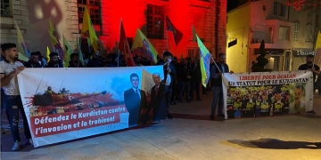 Turkish invasion protested by groups in Europe