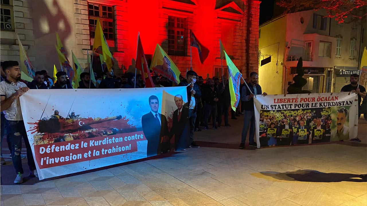 Turkish invasion protested by groups in Europe