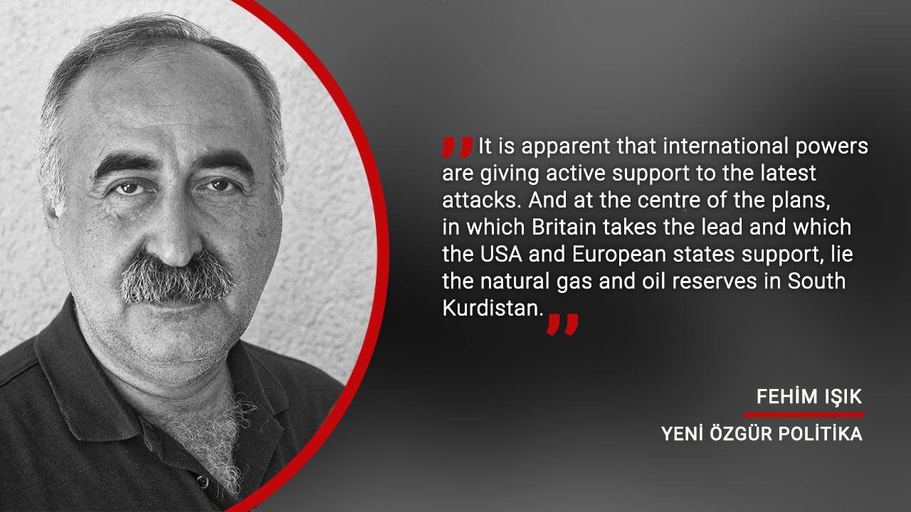 Oil plans mean blood and death to the Kurds