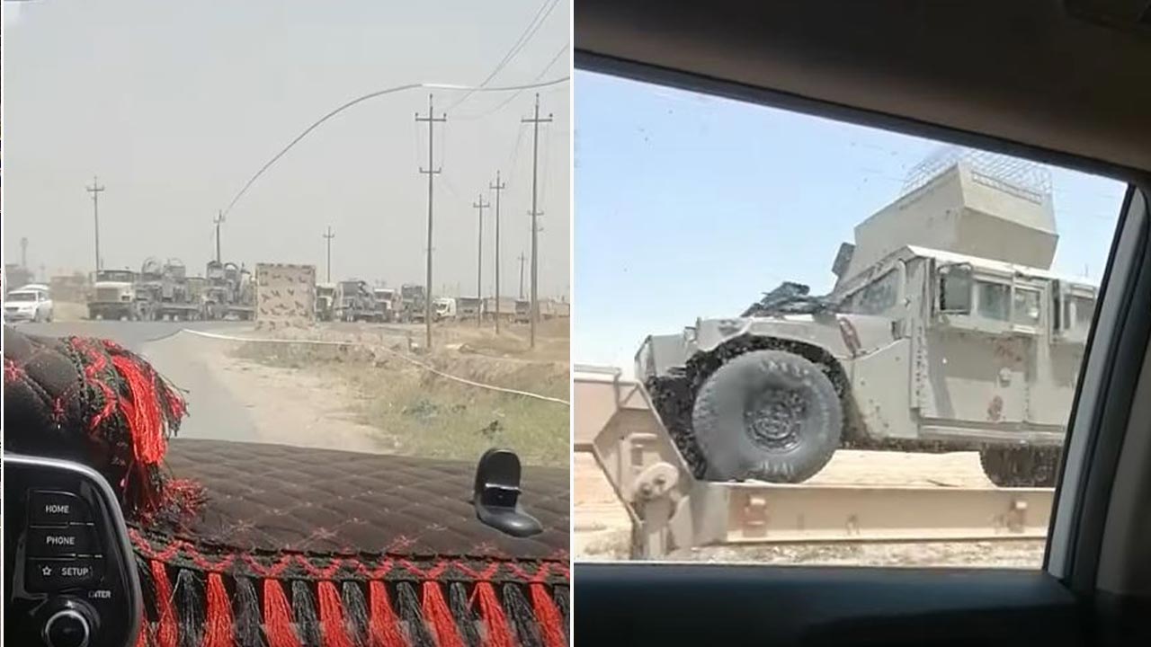 Iraqi artillery, troop reinforcement in Sinjar