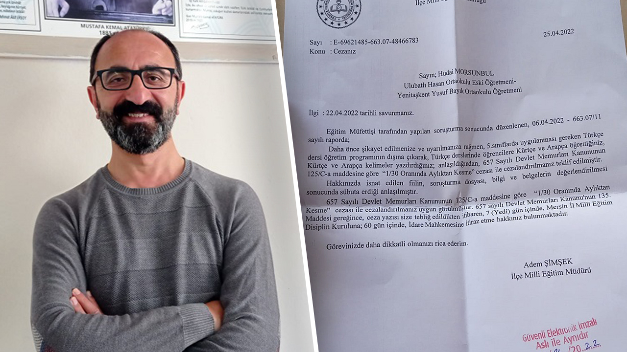 Teacher fined in Turkey for teaching Kurdish, Arabic words