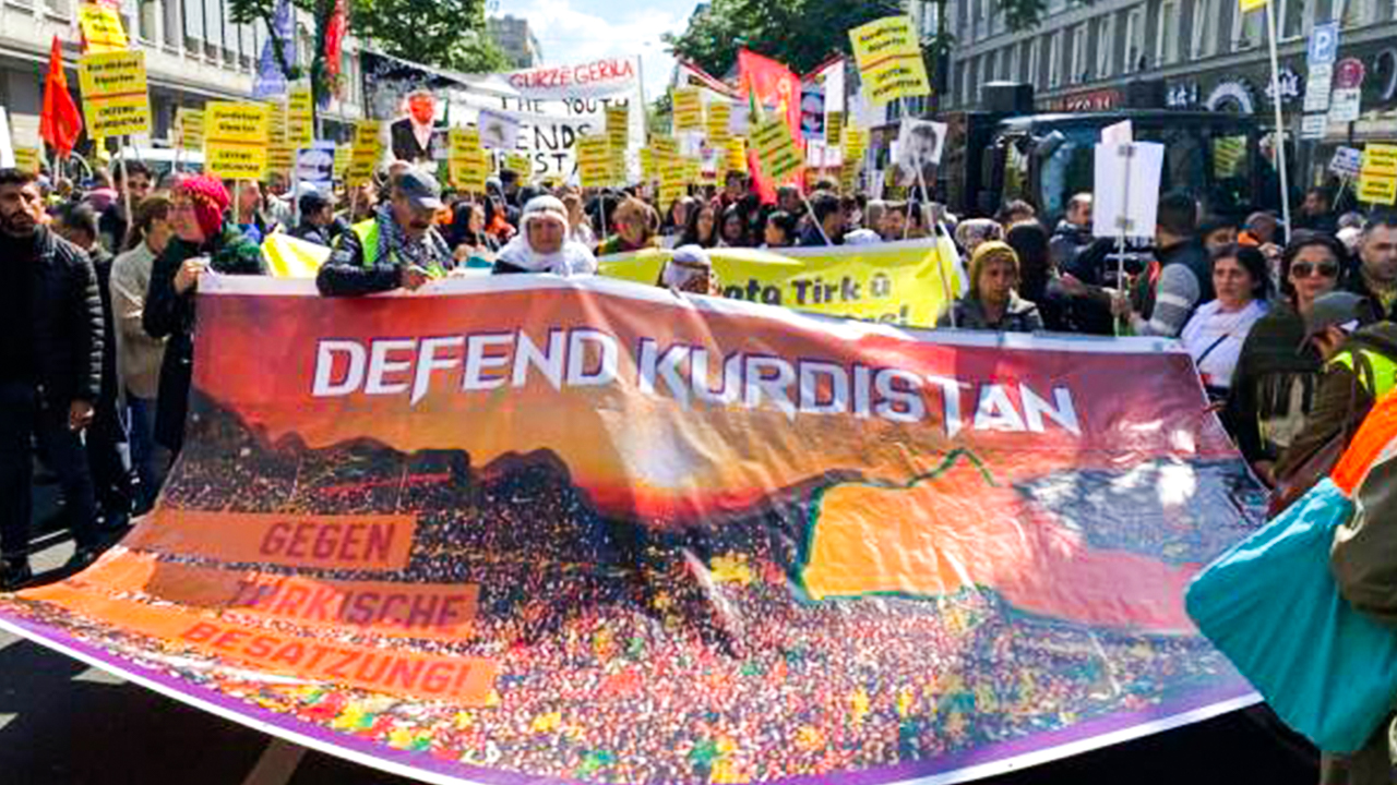 Massive protest in Germany against Turkey’s incursion into KRI