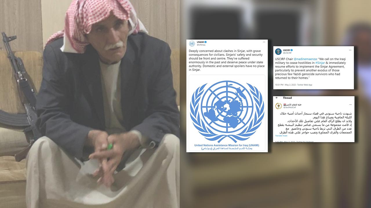 USCIRF urges Iraq to cease hostilities in Sinjar