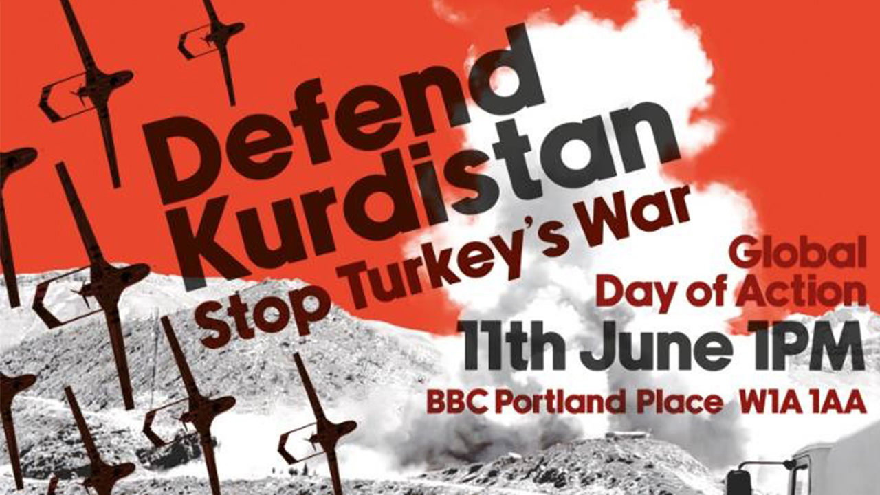 Join us to Stop Turkey’s War and Defend Kurdistan!