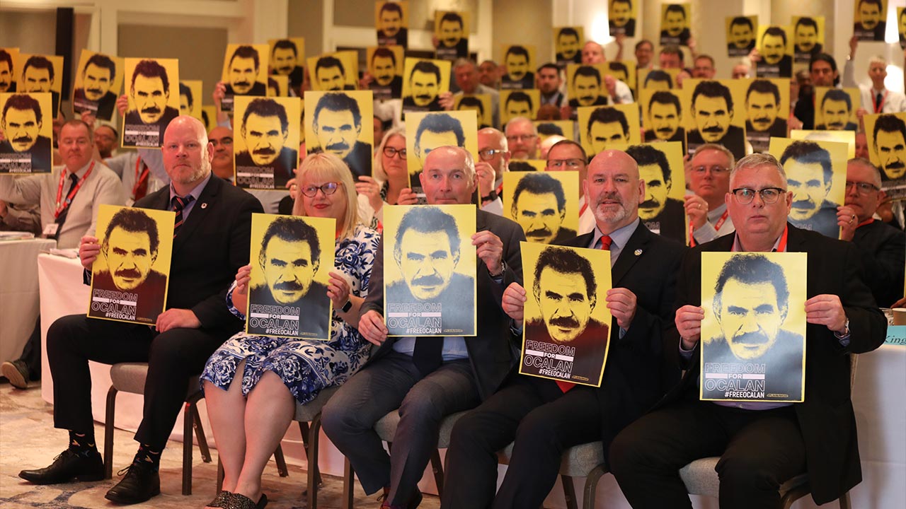 UK union ASLEF repeats call for Öcalan’s freedom