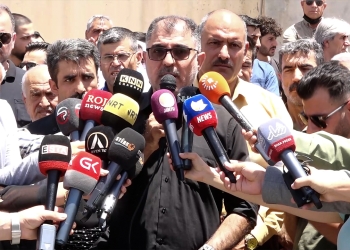KRI: Protest in Sulaymaniyah against Turkish drone strike that killed four