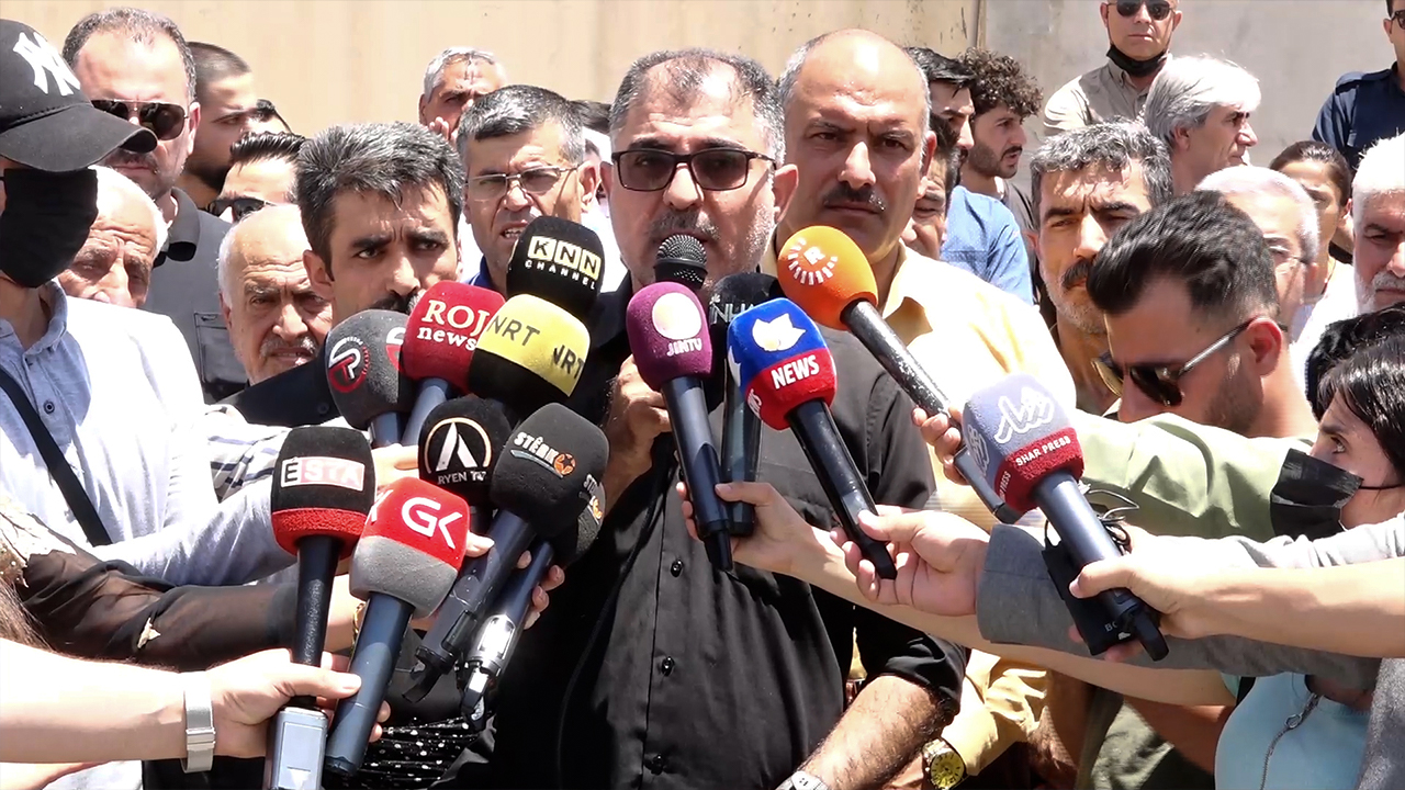 KRI: Protest in Sulaymaniyah against Turkish drone strike that killed four