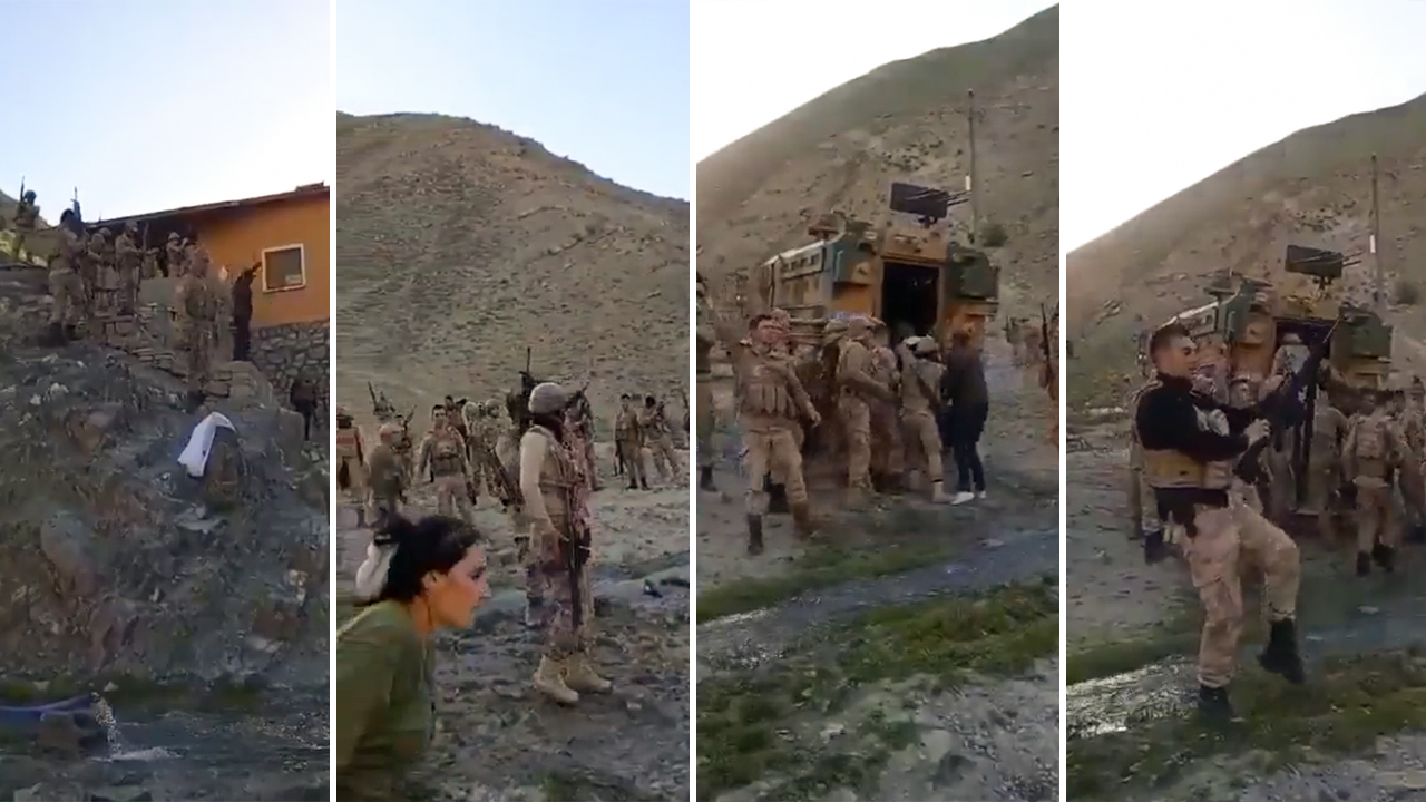Turkish troops terrorise Kurdish villagers with thunderous live firing