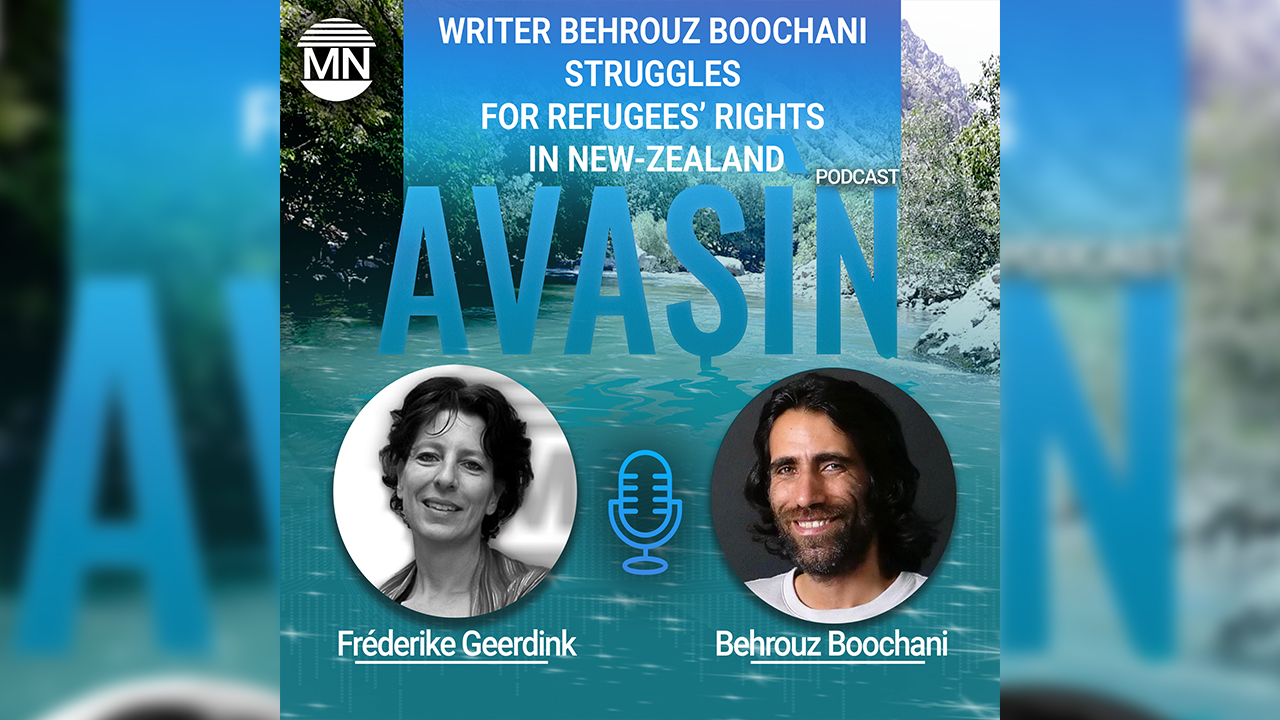 Writer Behrouz Boochani struggles for refugees’ rights in New-Zealand