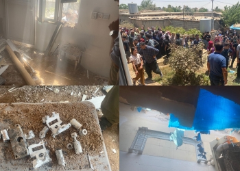 Makhmour refugee camp targeted yet again by Turkish drone missile strike