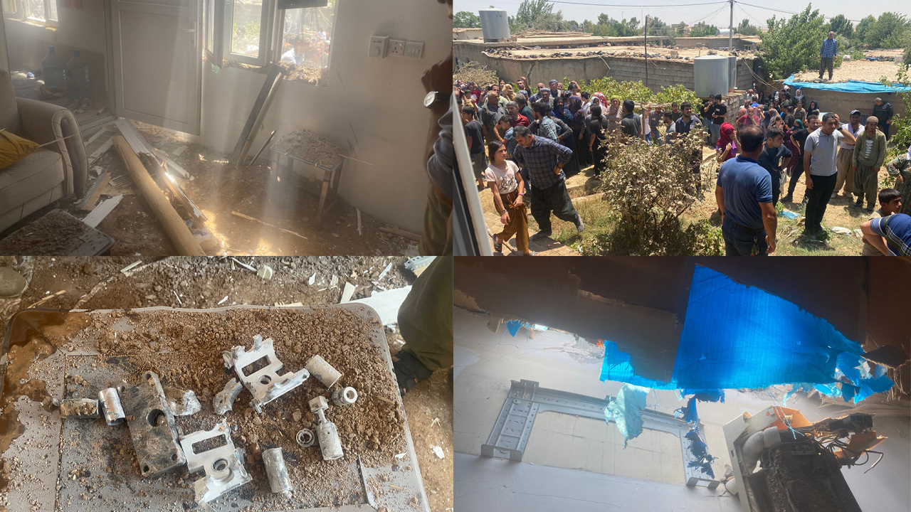 Makhmour refugee camp targeted yet again by Turkish drone missile strike