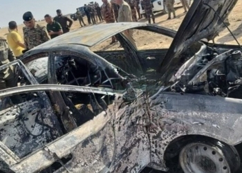 KRI: Five killed in a car by a Turkish drone strike