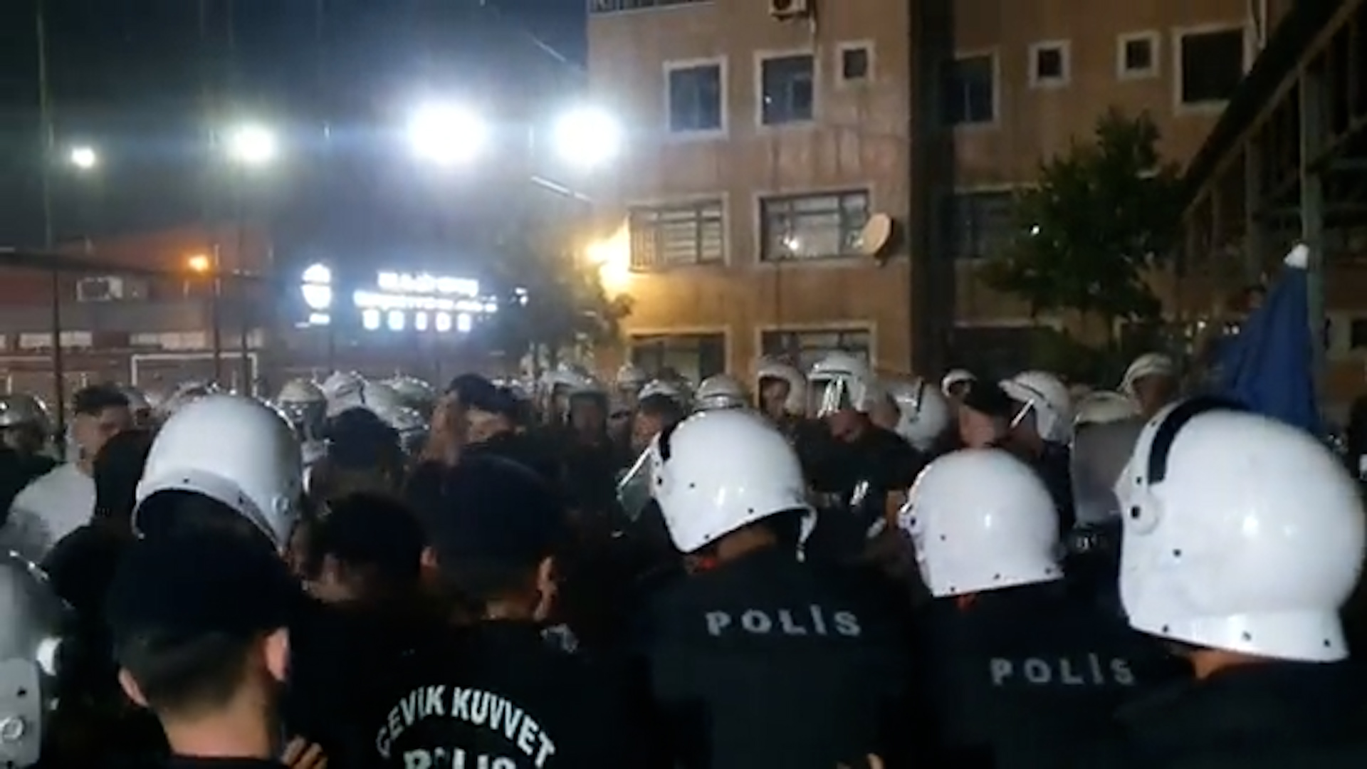 Turkish police arrest 11 over protest banner at football tournament