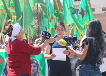 Women condemn Turkey’s attacks, demand no-fly zone