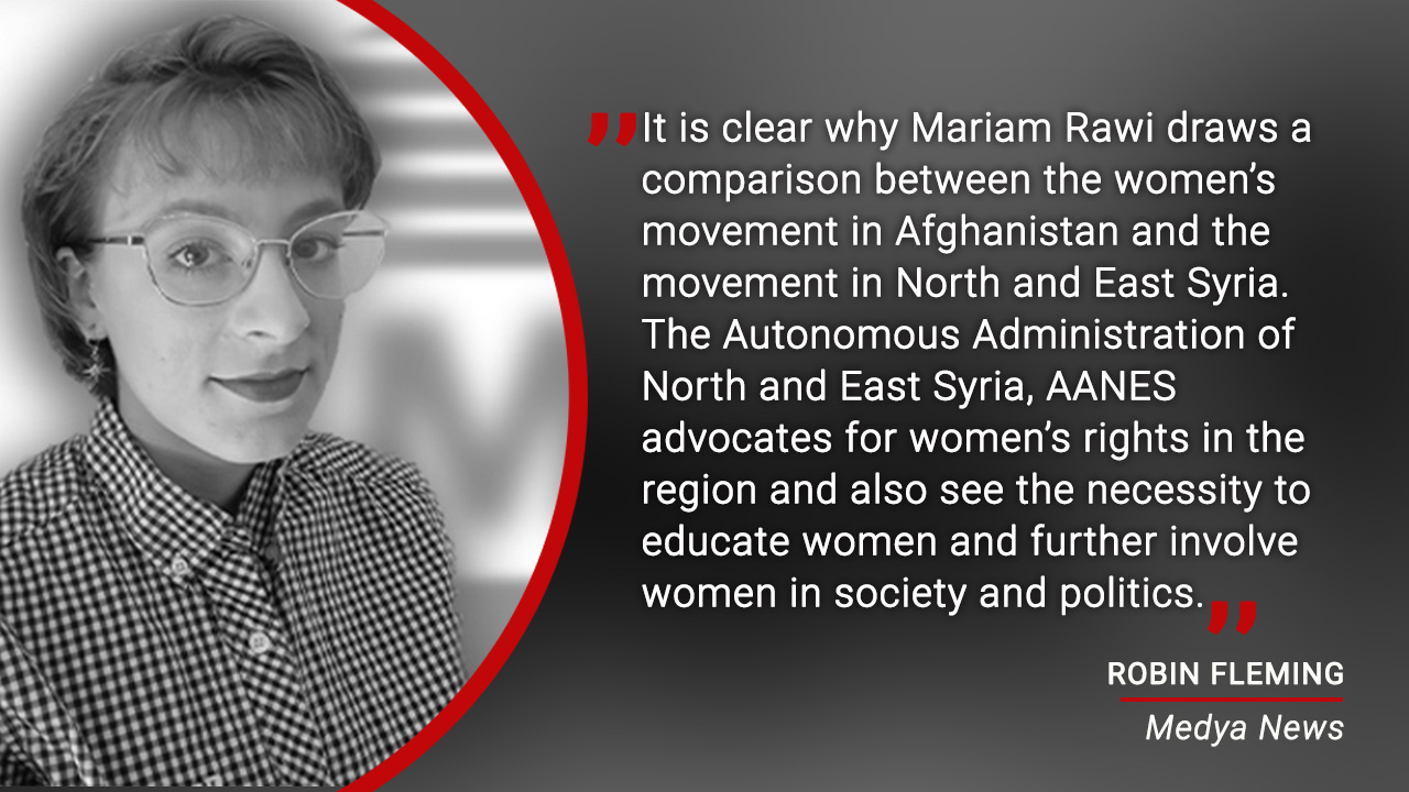 Solidarity from the Women of Afghanistan to the Women of Rojava