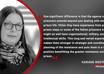 Resistance in prison as a vehicle of politics – 2