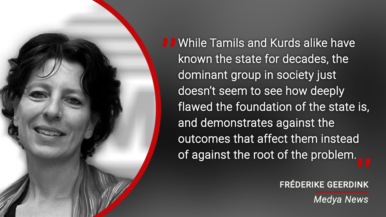 Tamils and Kurds, and the end of armed resistance