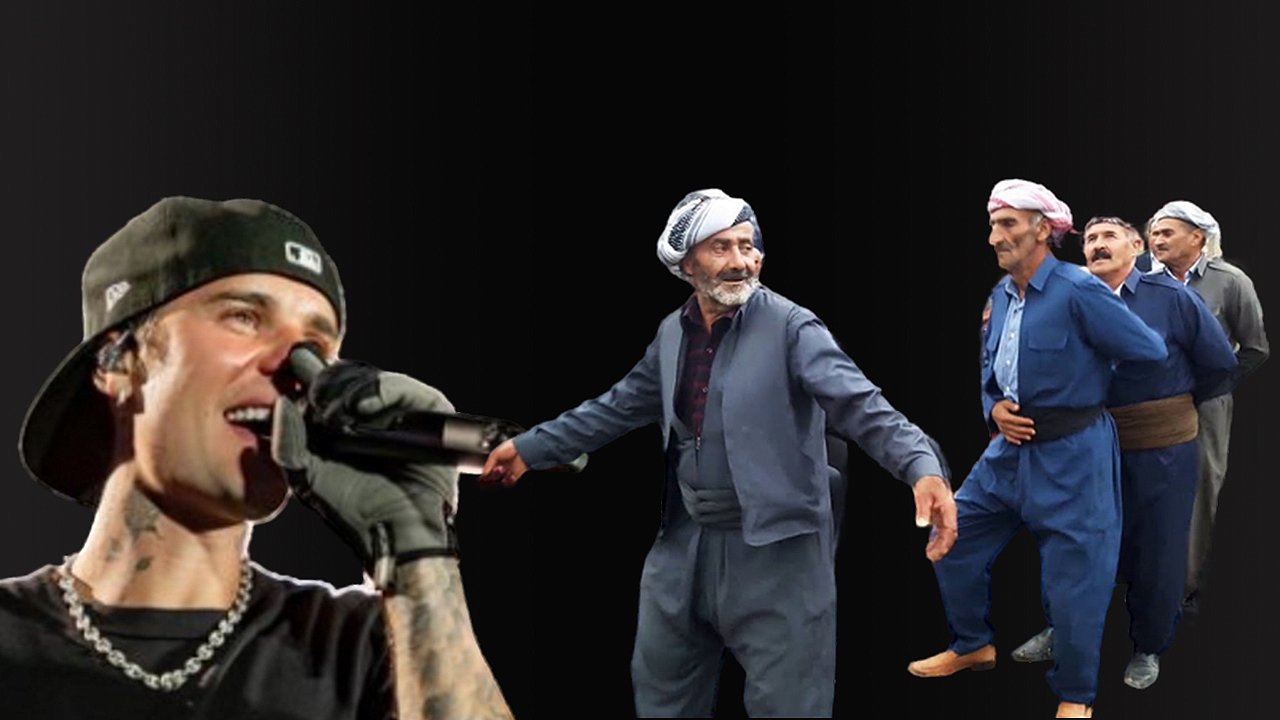 Kurdish man thrust into limelight after Bieber shares dance video
