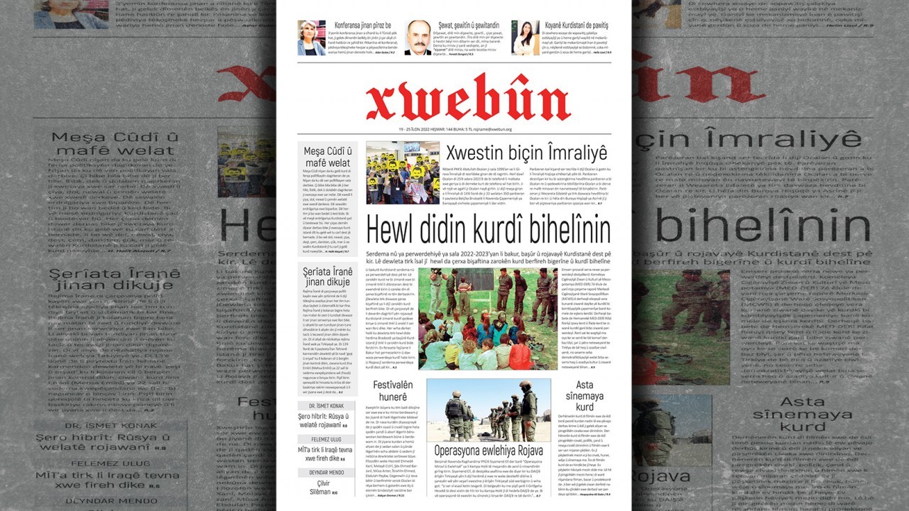 Turkish Police confiscate Kurdish newspaper Xwebûn