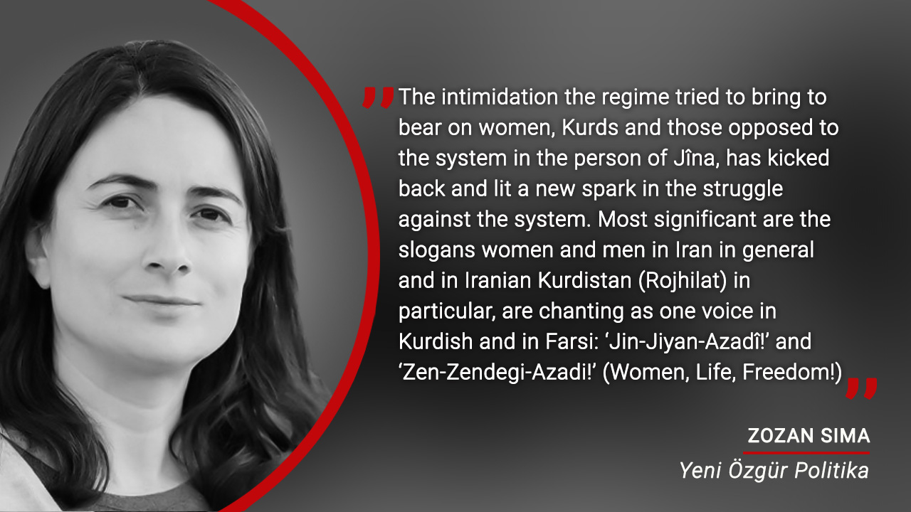 Crescendo of Kurdish women’s rallying cry: Jin Jîyan Azadî!