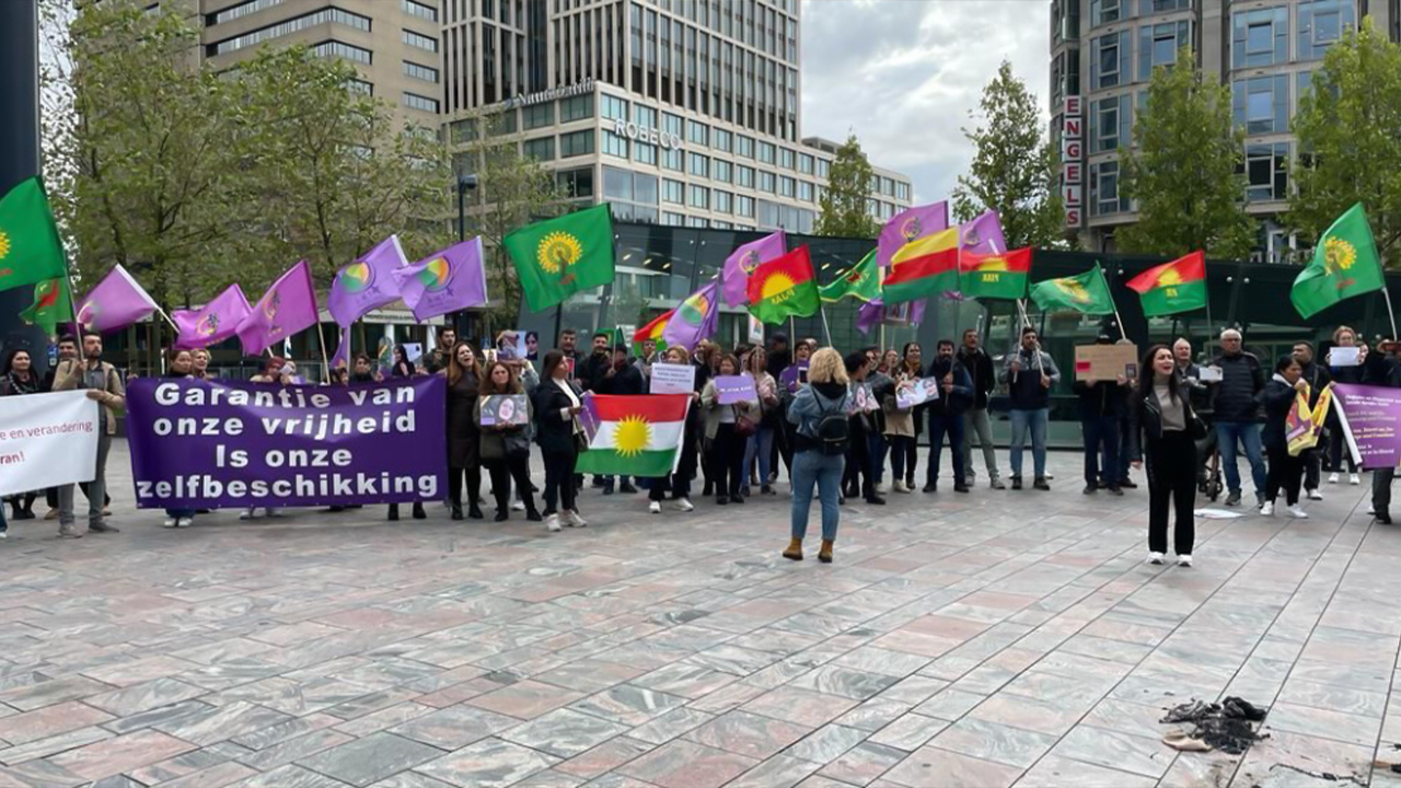 Kurdish parties back protester demanding OPCW probe of Turkish chemical weapons