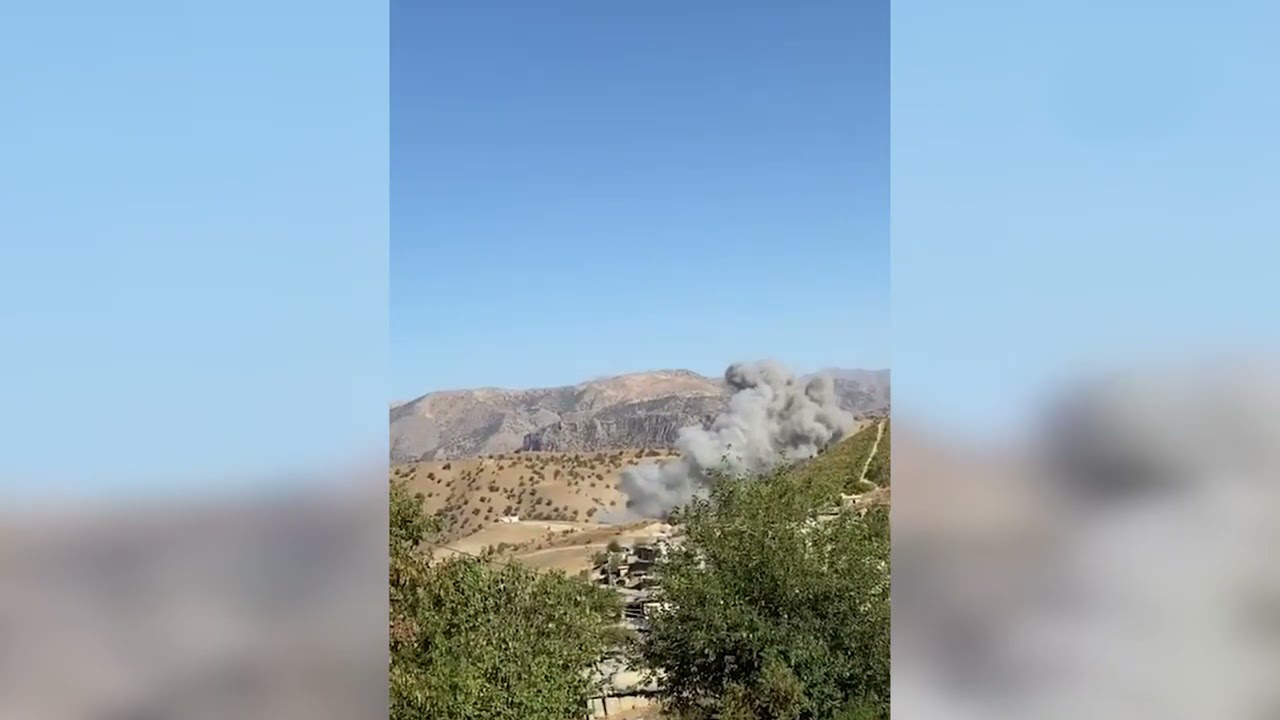 Turkey and Iran bombard villages in Iraqi Kurdistan