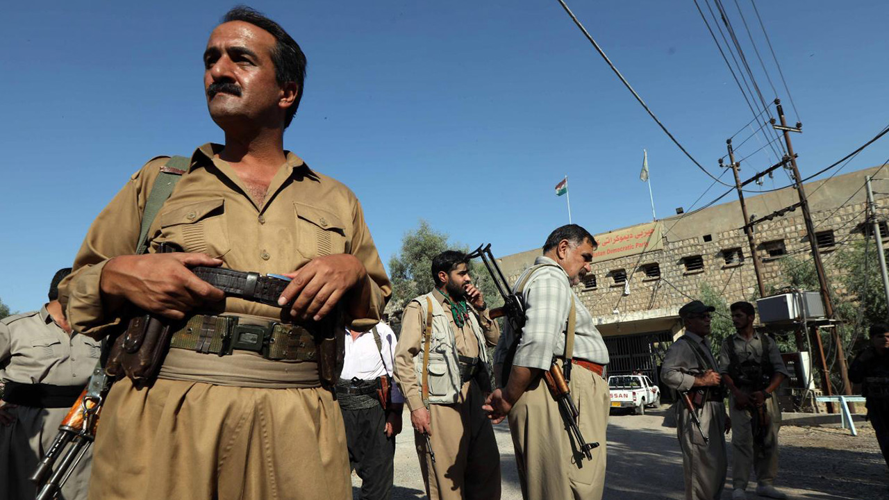 Exiled Kurdish forces in Iraq feel abandoned in the face of Iranian aggression