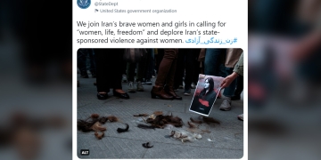‘Woman, Life, Freedom’ – US govt hails Iran protesters