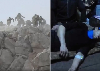 Kurdish guerrillas publish footage of chemical weapons victims