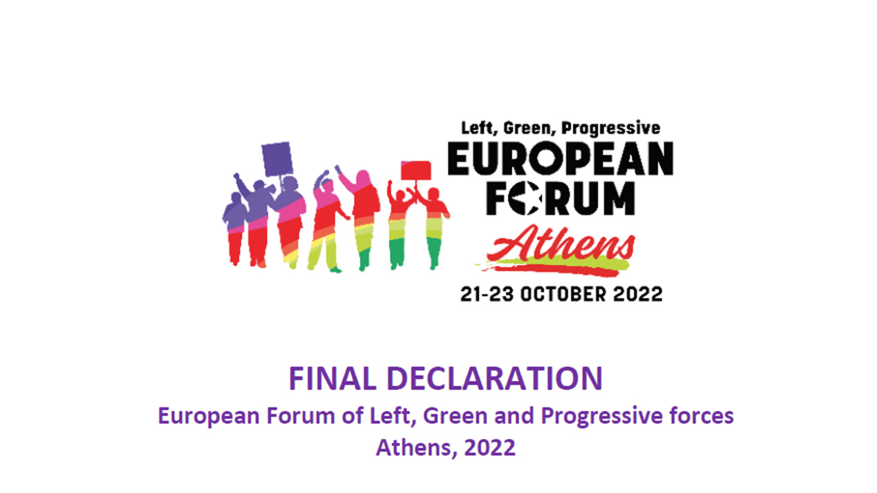 European leftists condemn Turkish aggression and political repression