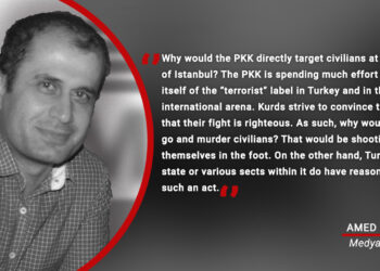 Kurds have no reason for Istanbul bombing, Turkey does
