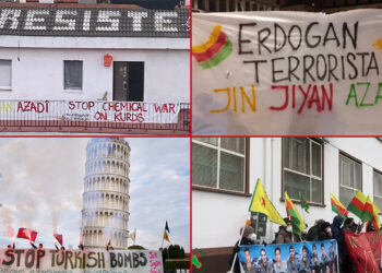 Global protests against Turkey’s cross-border attacks on Kurdish groups