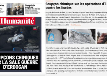 L’Humanité: Only an international investigation can clarify Erdoğan’s alleged chemical warfare against Kurds