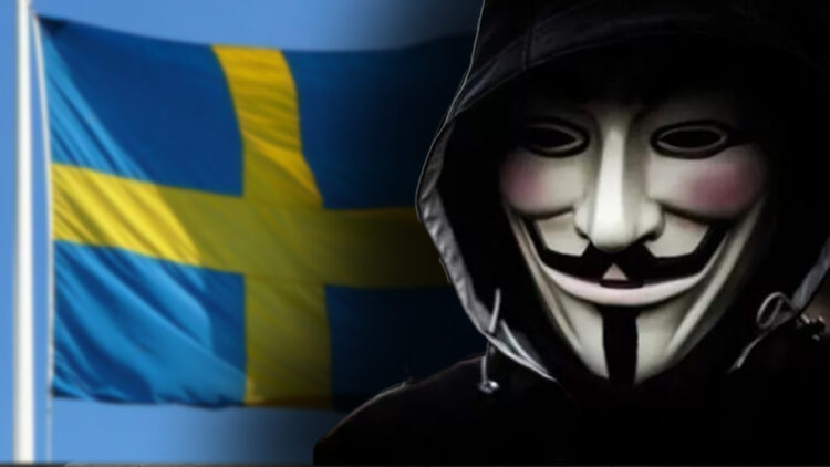 Hacker group Anonymous hacks Swedish official website in protest at extradition of Kurdish politician