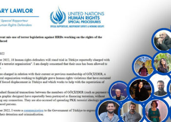 UN rapporteur calls for immediate acquittal of arrested rights defenders in Turkey
