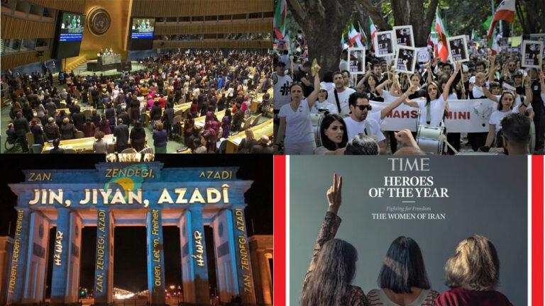 Global support for Iranian people grows