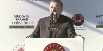 Erdoğan declares name change of Mardin airport during rally in southeastern city