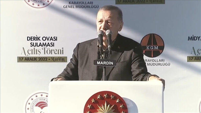 Erdoğan declares name change of Mardin airport during rally in southeastern city