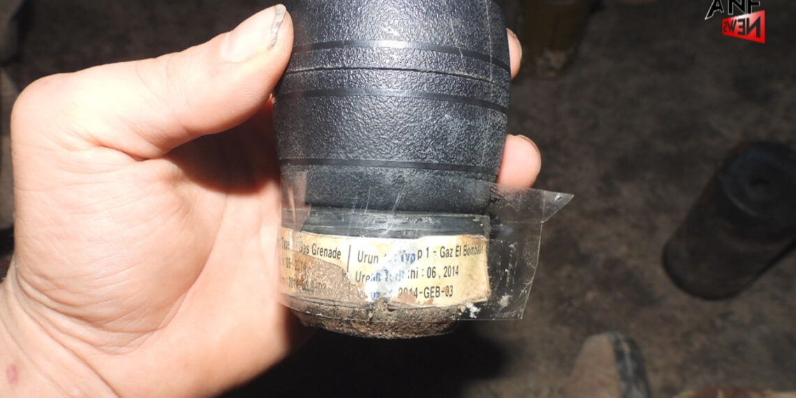 PKK’s military wing releases video of gas bomb allegedly used by Turkish army