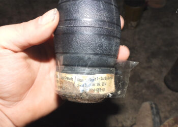 PKK’s military wing releases video of gas bomb allegedly used by Turkish army