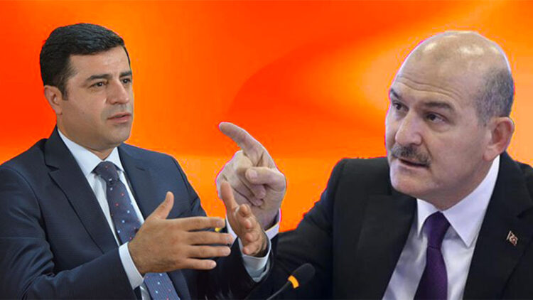 Prosecutor’s ruling recognises Süleyman Soylu has ‘duty to insult’: Demirtaş