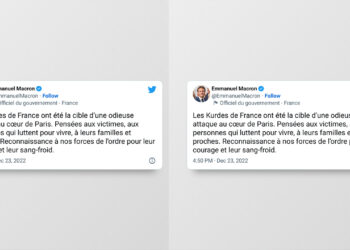 French president condemns “heinous attack” against Kurds